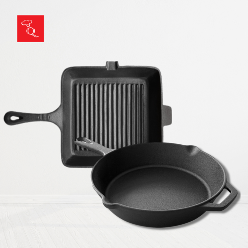 Cast Iron Grill Pan / Skillet